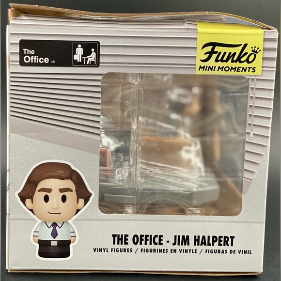 Brand New Funko The Office Jim CHASE Mini Moments Mini-Figure Diorama Playset - Picture 6 of 8